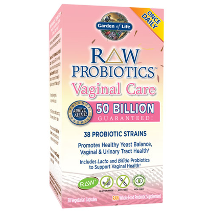 Picture of Raw Probiotics Vaginal Care 30 Caps by Garden of Life