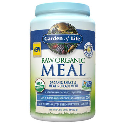 Picture of Raw Organic Meal (Vanilla) 1050g by Garden of Life