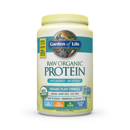 Picture of Raw Organic Protein (Unflavored) 560g by Garden of Life