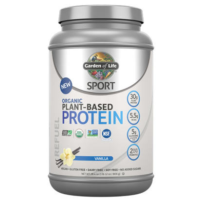 Picture of Sport Organic Protein (Vanilla) 855g by Garden of Life