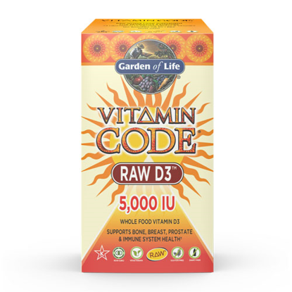 Picture of Vitamin Code Raw D3 (5000) 60 Caps by Garden of Life        