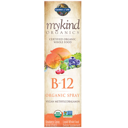 Picture of mykind Organics B12 Spray 2 oz. by Garden of Life