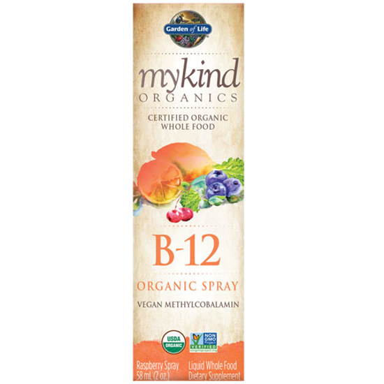 Picture of mykind Organics B12 Spray 2 oz. by Garden of Life           