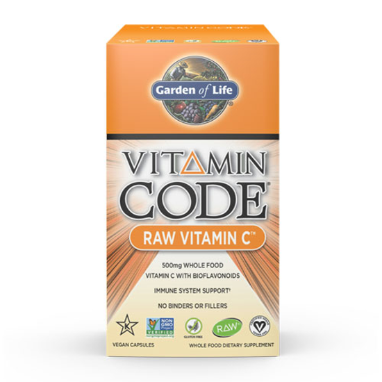 Picture of Vitamin Code Raw Vitamin C 120 Caps by Garden of Life       