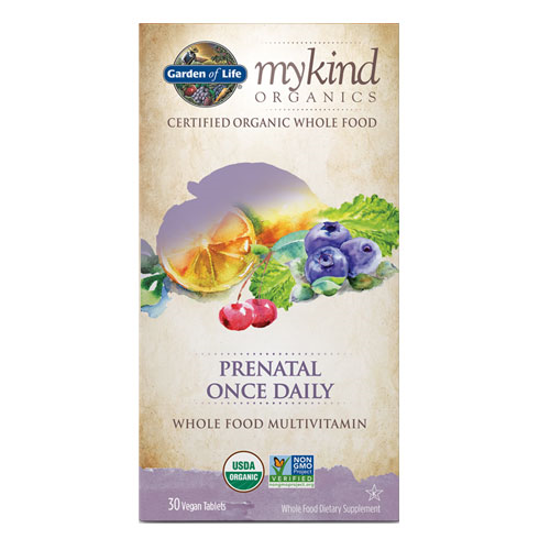 Picture of mykind Organics Prenatal Once Daily 30 Tabs by GoL          