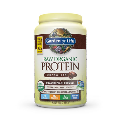 Picture of Raw Organic Protein (Chocolate) 664g by Garden of Life      