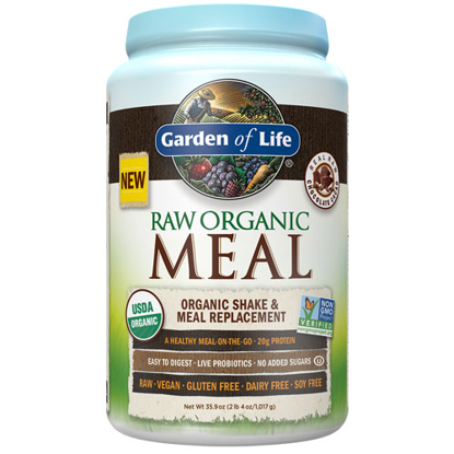 Picture of Raw Organic Meal (Chocolate) 1078g by Garden of Life