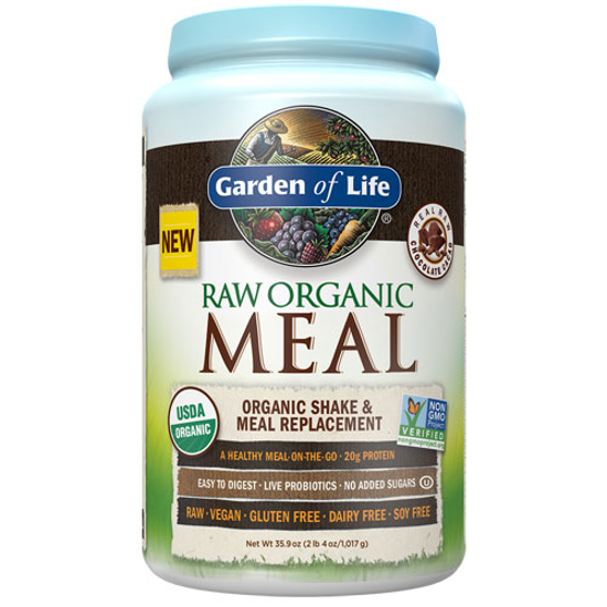 Picture of Raw Organic Meal (Chocolate) 1078g by Garden of Life        