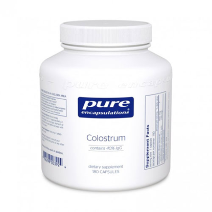 Picture of Colostrum 40% lgG by Pure Encapsulations                    