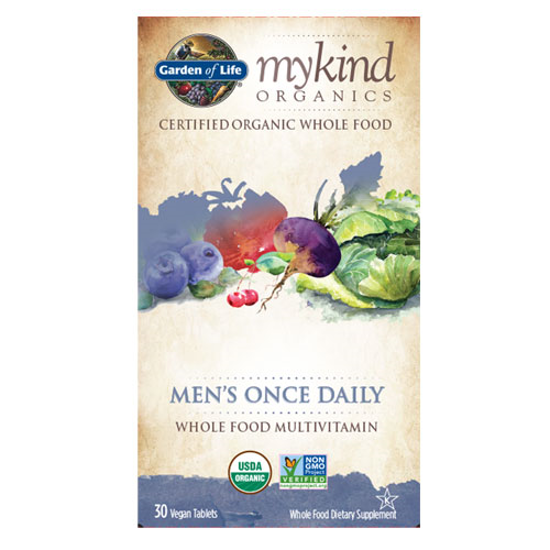 Picture of mykind Organics Men Once Daily 30 Tabs by Garden of Life    