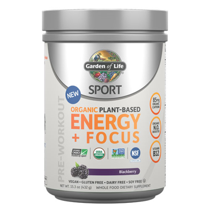 Picture of Sport Organic Energy & Focus (Blackberry) 432g by GoL