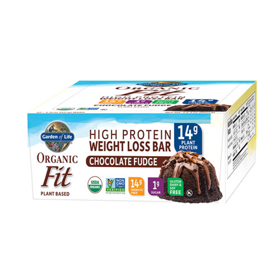 Picture of Organic Fit Weight Loss Bar (Choc. Fudge) 12ct by GoL       