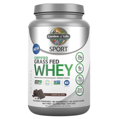 Picture of Sport Grass-Fed Whey Protein (Chocolate) 660g by GoL