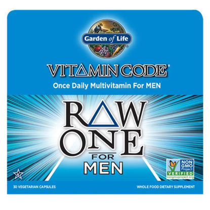 Picture of Vitamin Code Raw One for Men 30 Caps by Garden of Life