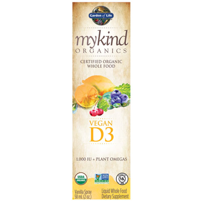 Picture of mykind Organics D3 Spray (1,000 iu) 2 oz. by Garden of Life