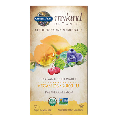 Picture of mykind Organics Vegan - Vitamin D3 (2,000 iu) (Ras-Lem) 30's