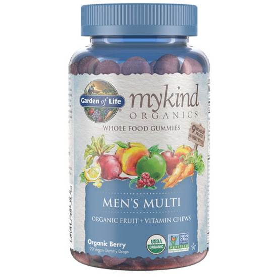 Picture of mykind Organics Men Multi Gummies 120's by Garden of Life   