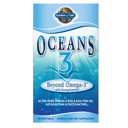 Picture of Oceans 3 Beyond Omega-3 60 Soft Gels by Garden of Life