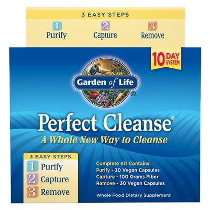 Picture of Perfect Cleanse Kit w/ Organic Fiber by Garden of Life      