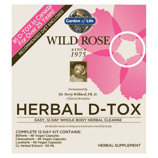 Picture of Wild Rose Cleanse Kit by Garden of Life                     
