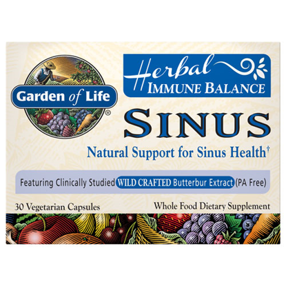 Picture of Herbal Immune Balance Sinus 30 Caps by Garden of Life