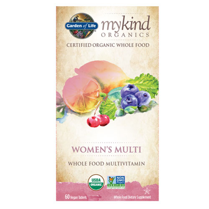 Picture of mykind Organics Women's Multi 60 Tabs by Garden of Life