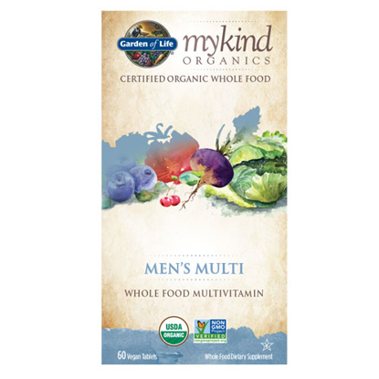 Picture of mykind Organics Men's Multi 60 Tabs by Garden of Life