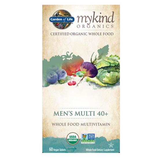 Picture of mykind Organics Men 40+ (60) Tabs by Garden of Life         