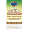 Picture of Raw Enzymes Women 50 & Wiser 90 Caps by Garden of Life      