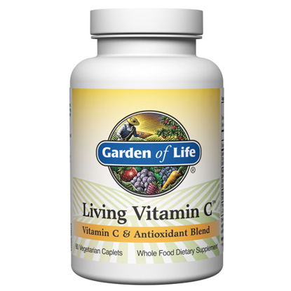 Picture of Living Vitamin C 60 Caplets by Garden of Life