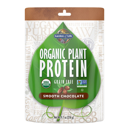 Picture of Organic Plant Protein (Chocolate) 276g by Garden of Life