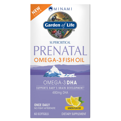 Picture of Minami Prenatal Omega-3 60 Softgels by Garden of Life       