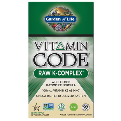 Picture of Vitamin Code Raw K Complex 60 Caps by Garden of Life        