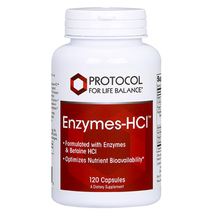 Picture of Enzymes-HCl 120 caps by Protocol