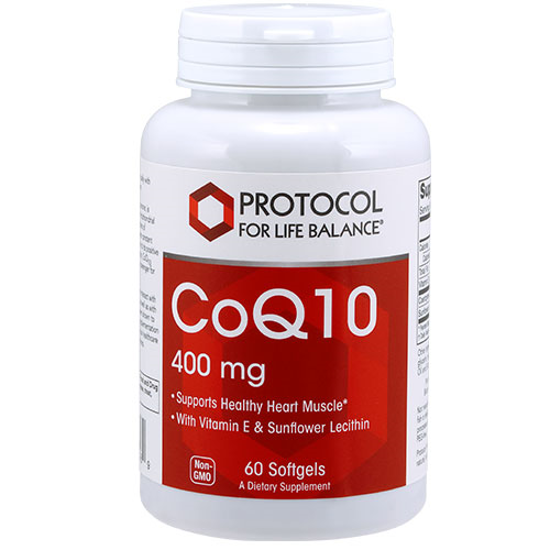 Picture of CoQ10 (400mg) 60 softgels by Protocol