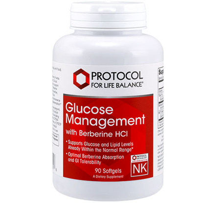 Picture of Glucose Management w/ Berberine HCl 90 softgels by Protocol