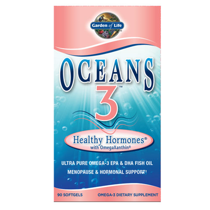 Picture of Oceans 3 Healthy Hormone 90 Softgels by Garden of Life      