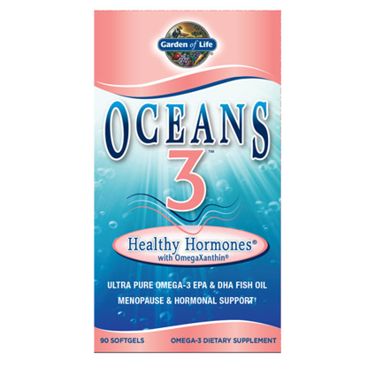 Picture of Oceans 3 Healthy Hormone 90 Softgels by Garden of Life