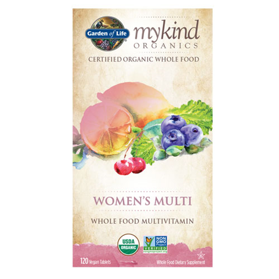 Picture of mykind Organics Women's Multi 120 Tabs by Garden of Life    