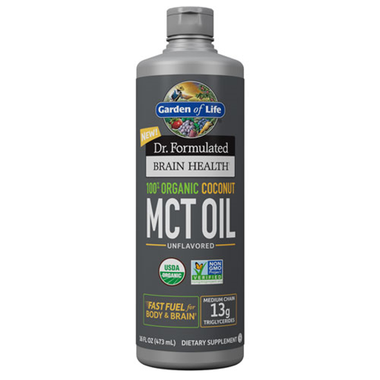 Picture of Dr. Formulated Brain Health Org. Coconut MCT Oil 16 oz., GoL