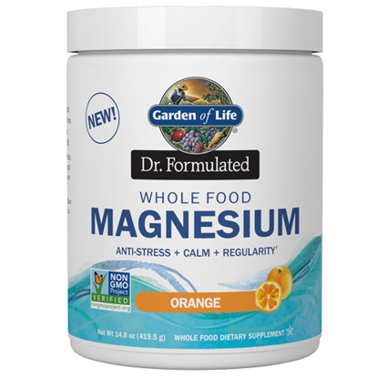 Picture of Dr. Formulated Magnesium (Orange) 419.5g by Garden of Life