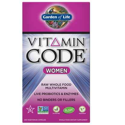 Picture of Vitamin Code Women 240 Capsules by Garden of Life
