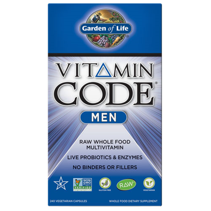 Picture of Vitamin Code Men 240 Capsules by Garden of Life