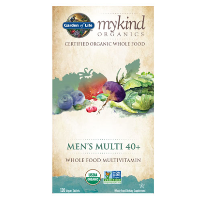 Picture of mykind Organics Men 40+ (120) Tabs by Garden of Life        
