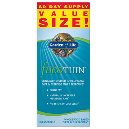 Picture of fucoTHIN 180 Softgels by Garden of Life