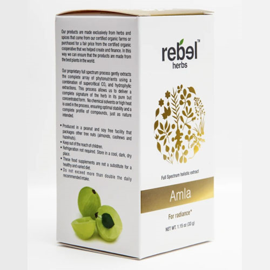 Picture of Amla Extract Powder 33gm by Rebel Herbs                     