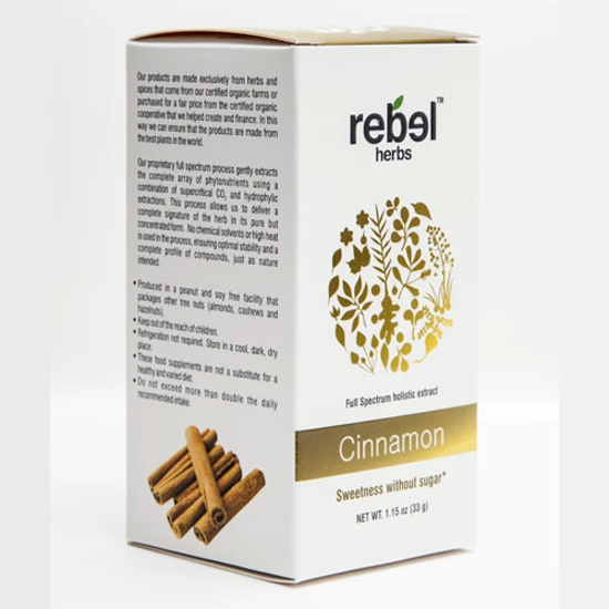 Picture of Cinnamon Extract Powder 33gm by Rebel Herbs                 