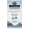 Picture of Dr. Formulated Brain Health Org. Memory/Focus 40+ (60ct) GoL