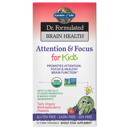 Picture of Dr. Formulated Brain Health Org. Attention/Focus (Kids)     