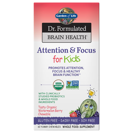 Picture of Dr. Formulated Brain Health Org. Attention/Focus (Kids)